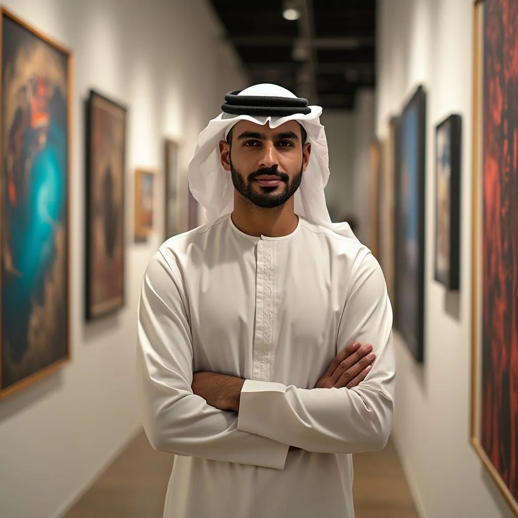 خالد النعيمي - مدير المعارض